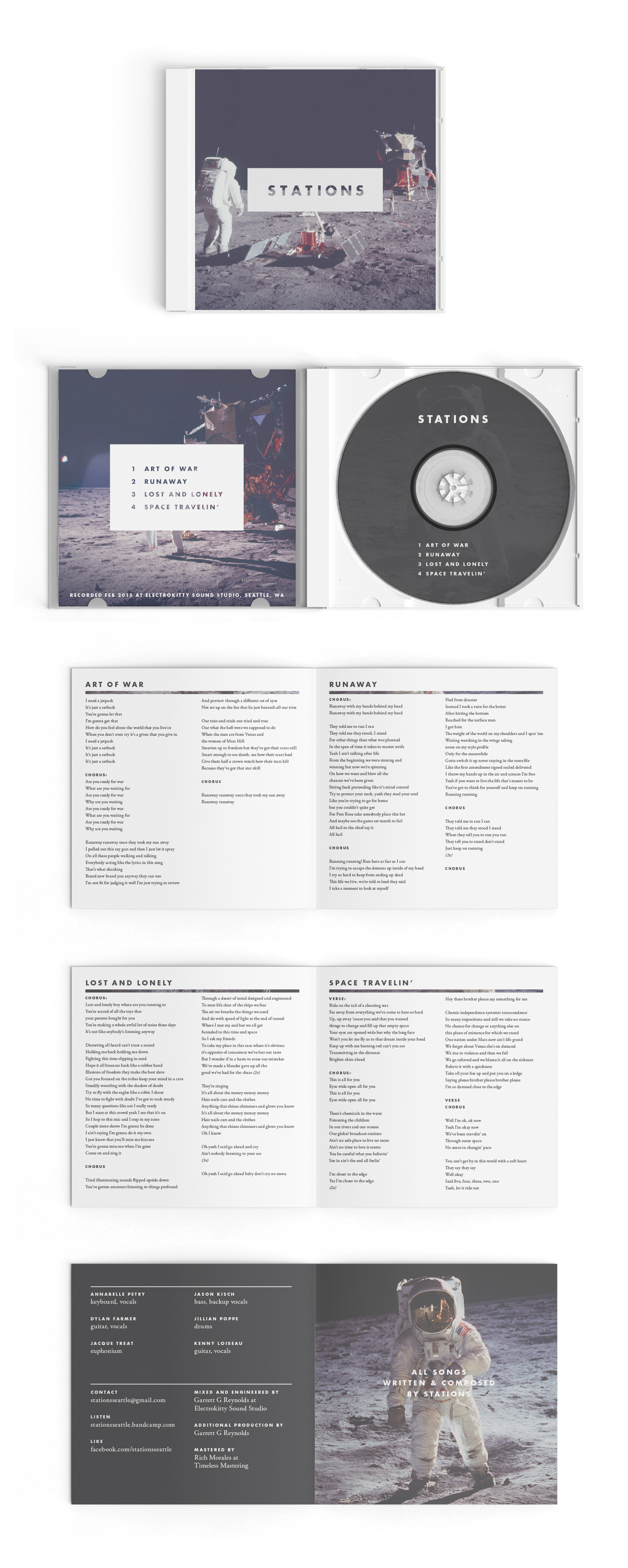 Stations band cd